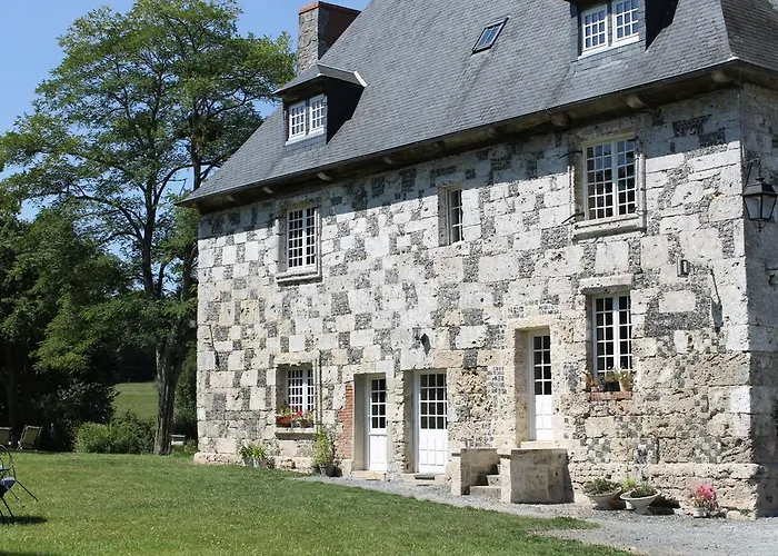 Alojamento de Acomodação e Pequeno-almoço Manoir De La Guerie Ablon